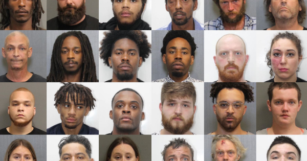 Protester mugshots: majority free on pre-trial release, little or no bond, or ROR