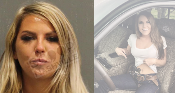 DUI: Sophie Swaney arrested with gun, drugs; boyfriend falls out of vehicle, upset over photoshoot