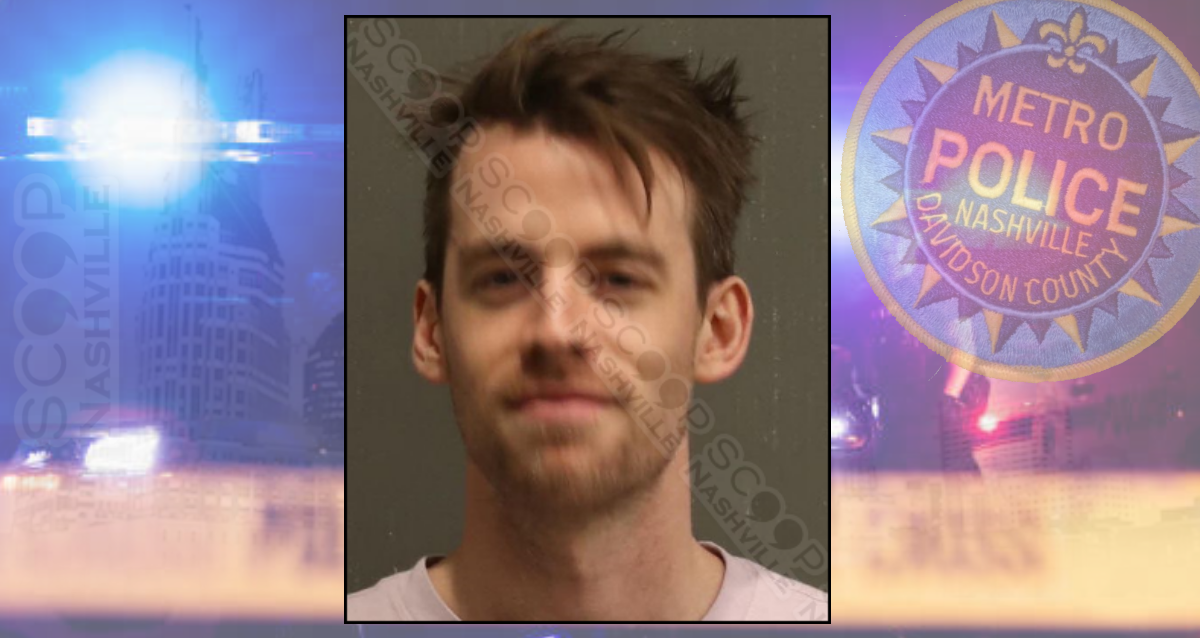 High on Molly and banging on the door to 3 Crow Bar — Derek Pascoe arrested #EastNashville