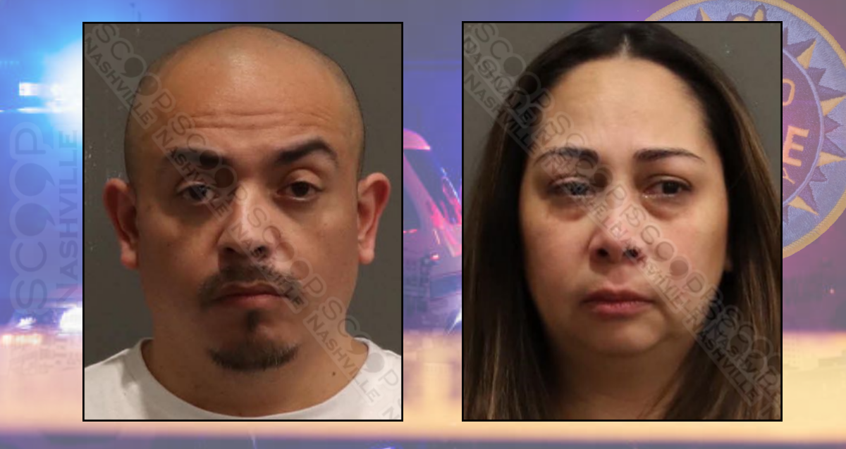 Two can’t pay bar tab at Tin Roof on Broadway — David & Jaclyn Villareal arrested