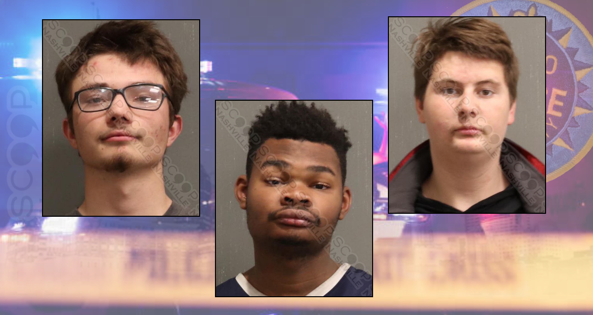 Teenage trio charged in attempted burglary — Bryce Orr, Lesean Shye, William York