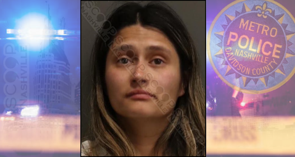 Lizbeth Aviles charged with public intoxication on Nolensville Pike