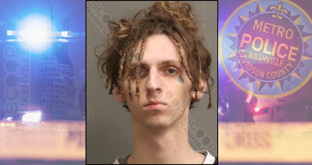 Jacob Petitt charged with assaulting MNPD Officer during arrest for burglary