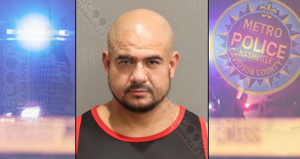Raymond Flores charged after aggressive behavior in downtown Nashville