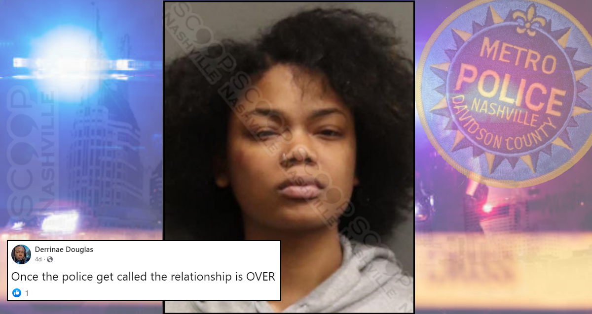 Derrinae Douglas punches man in throat after breaking into his room