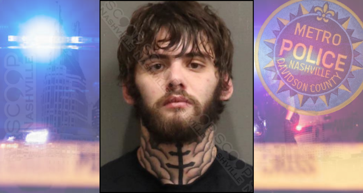 Lucas Emily charged after trying to fight & yelling racial slurs at cops at Jelly Roll concert