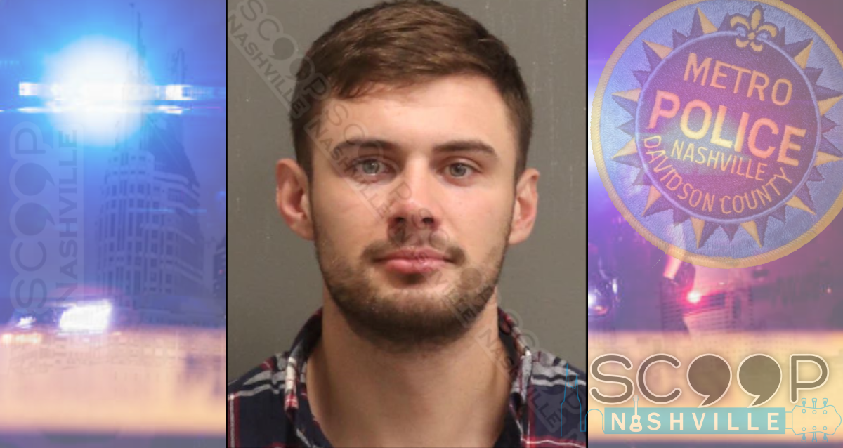 Michael Rowland jailed after smacking police horse on the ass in downtown Nashville
