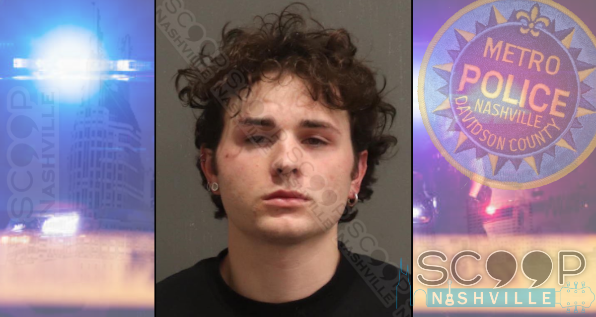 Texas Tourist Dylan Kinnett vomits on himself in police car after resisting arrest at Kid Rock’s Honky Tonk