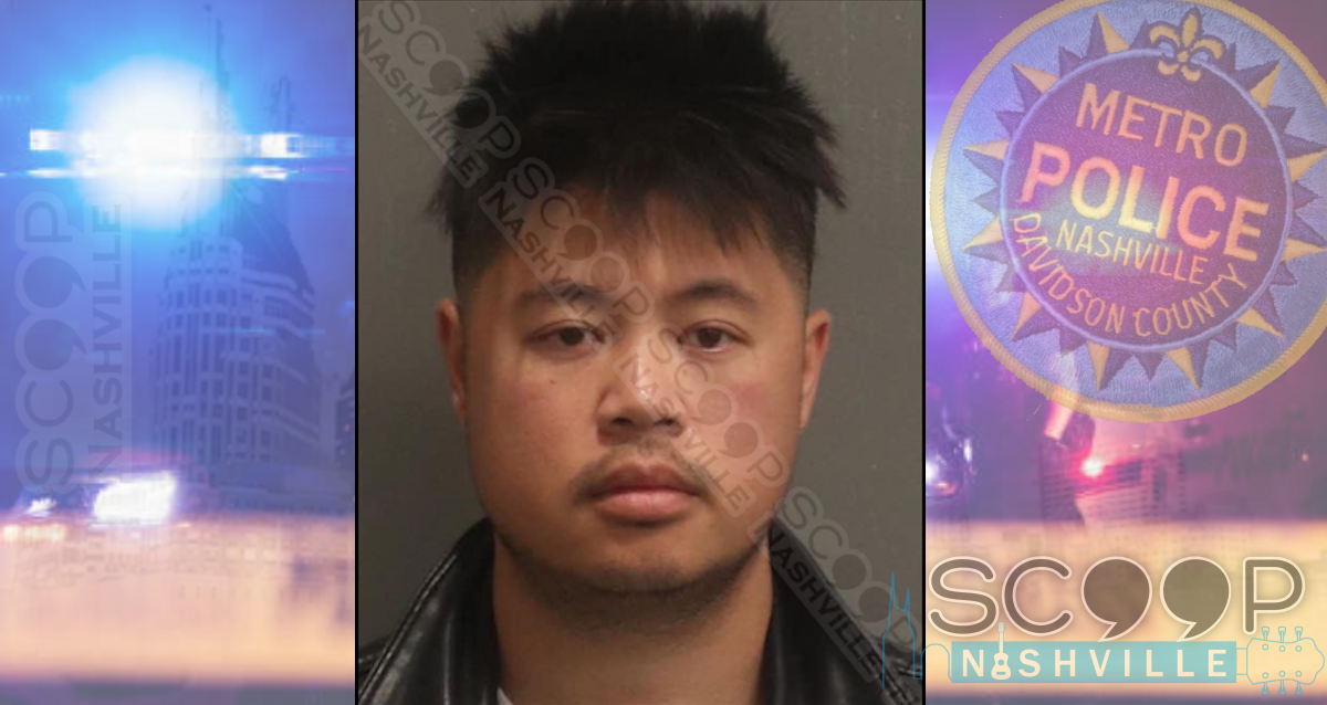 DUI: Local DJ Lithideth Sirikoun drives 4Runner onto the lawn of Walk of Fame Park after a night of drinking